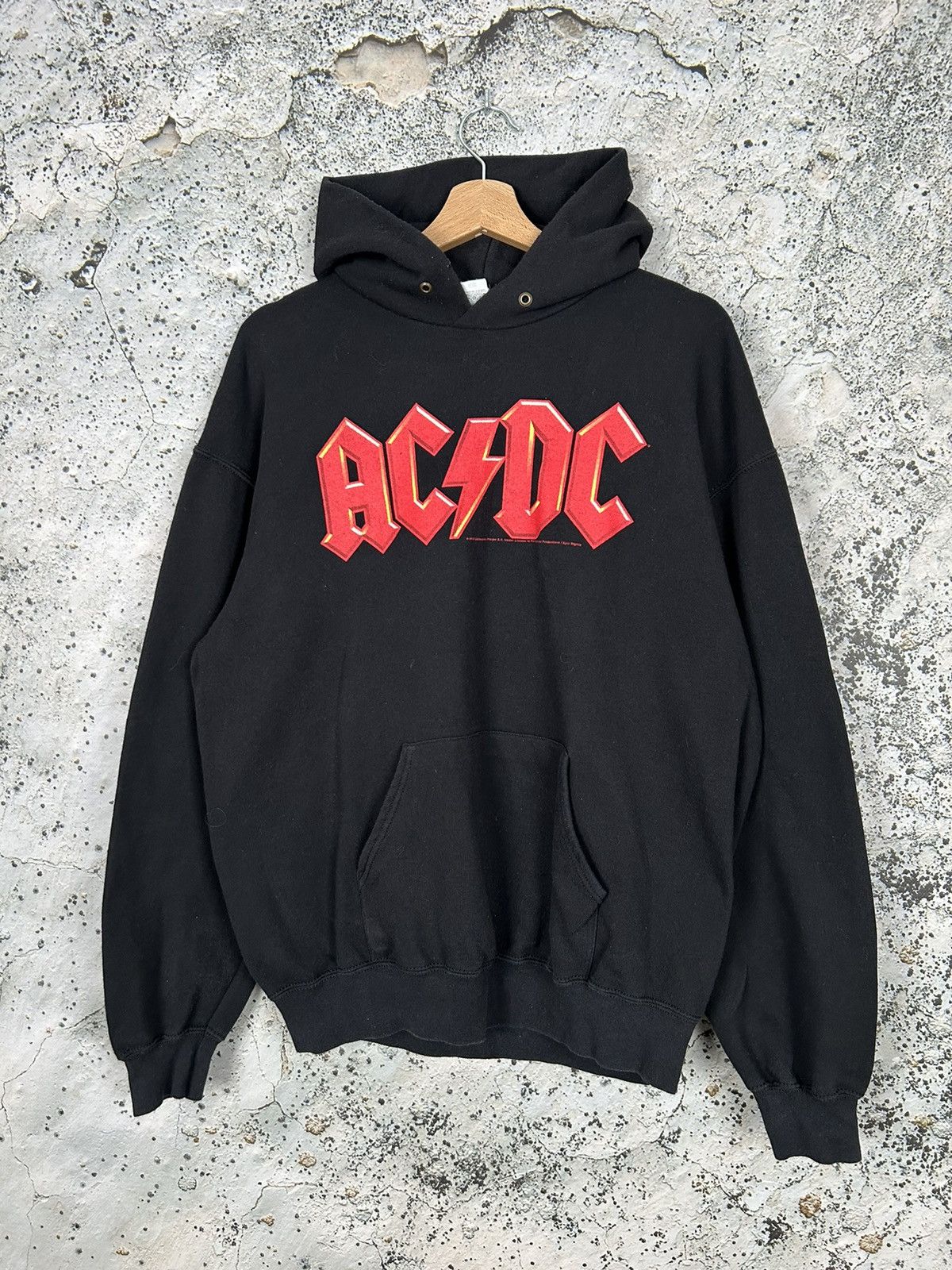 Band Tees Ac Dc Hoodie Rock Band Logo Rare Metal Vintage Sweatshirt | FlexRushtees.com
