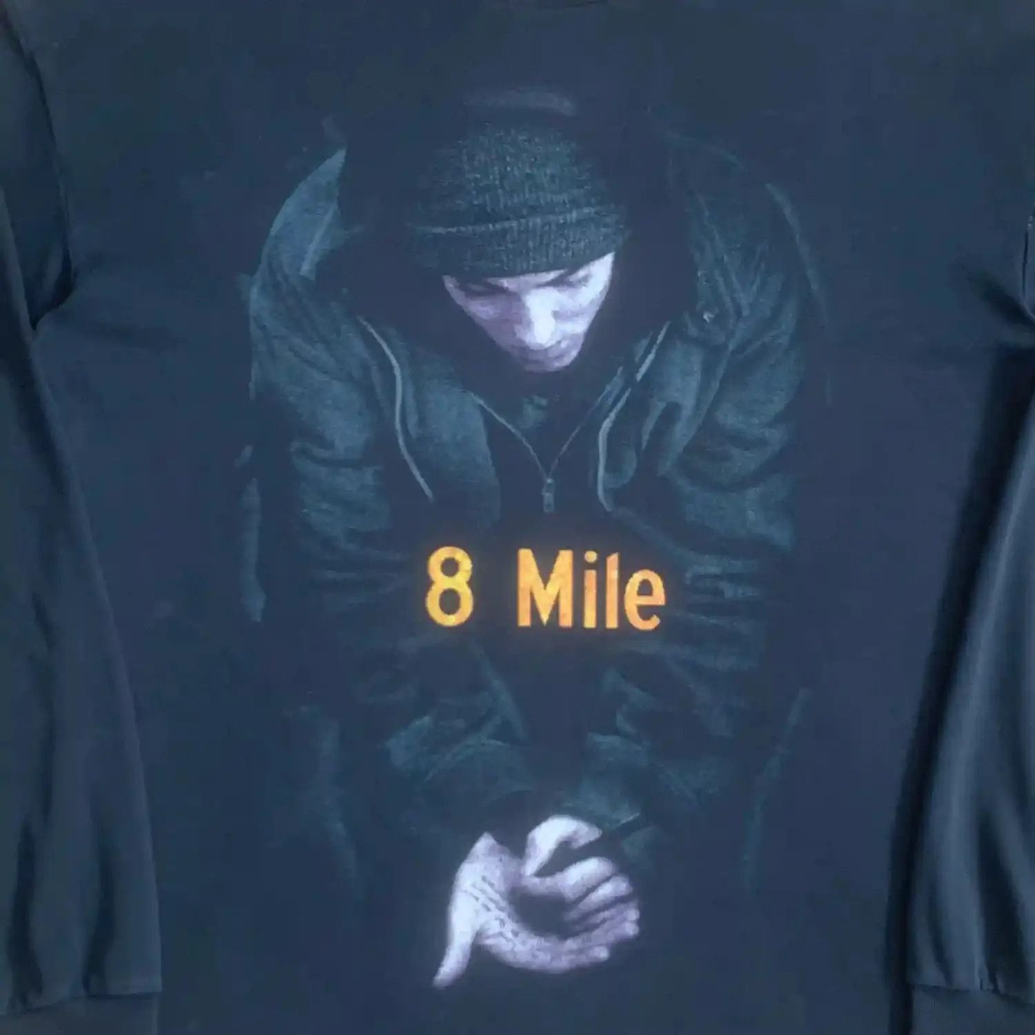 Vintage Eminem Slim Shady 8 Mile Movie Rap Tees Long Sleeve Hoodie, Sweatshirt | AU16VibeMintTees.com
