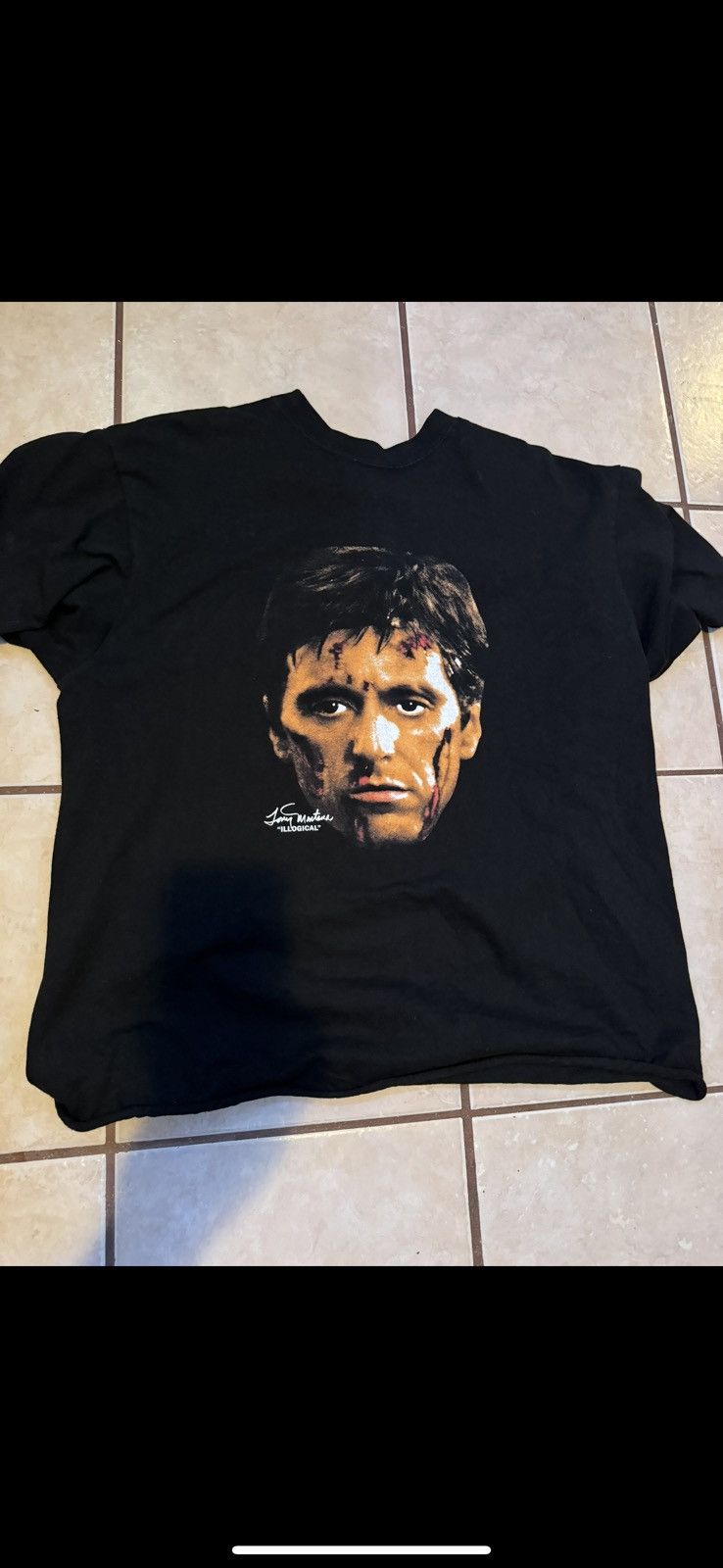 Other Scarface Oversized Boxy Tee