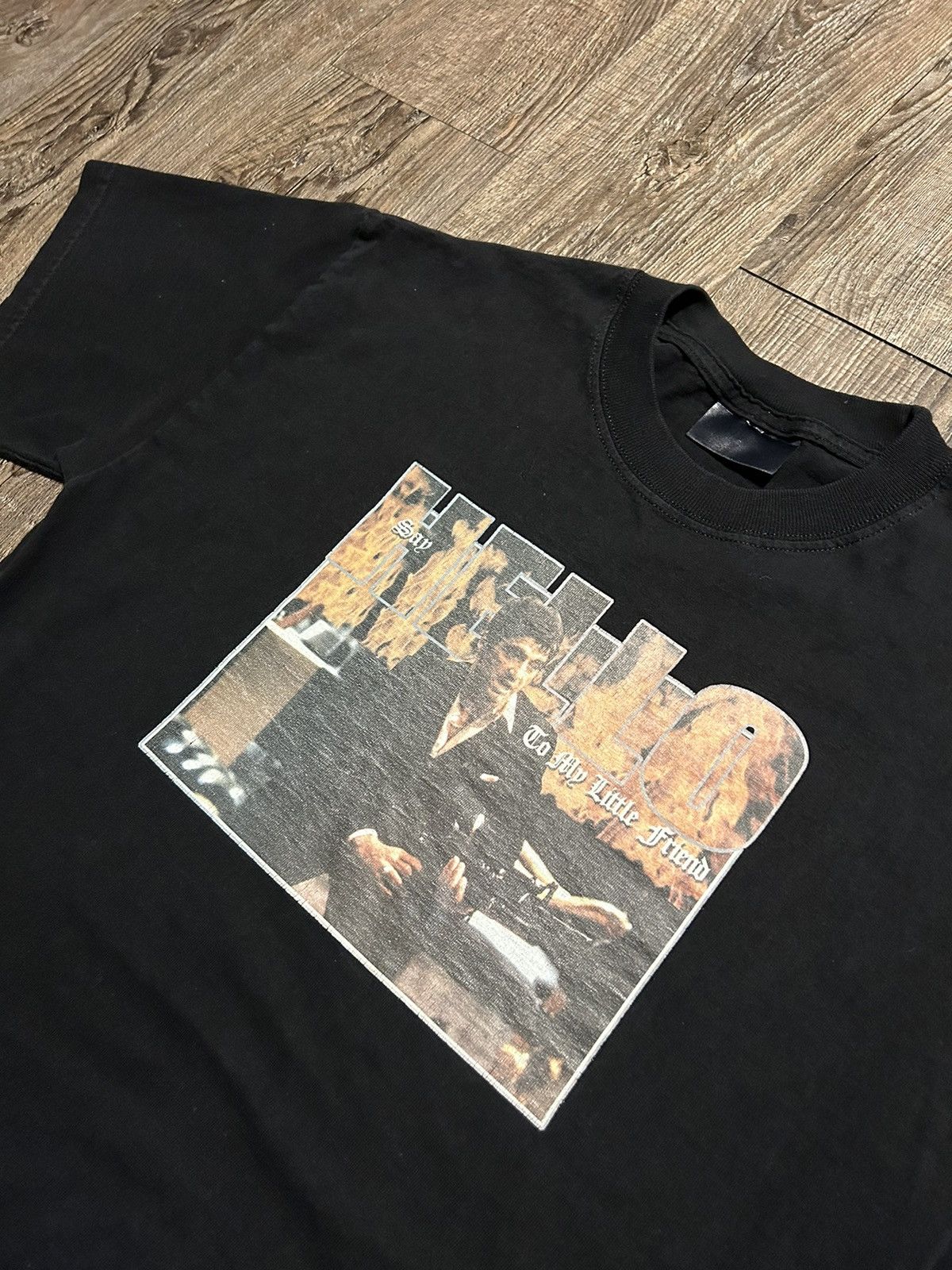 Rare Vintage 90s Serial Killer Scarface Graphic Tshirt Hoodie, Sweatshirt | FlexRushtees.com