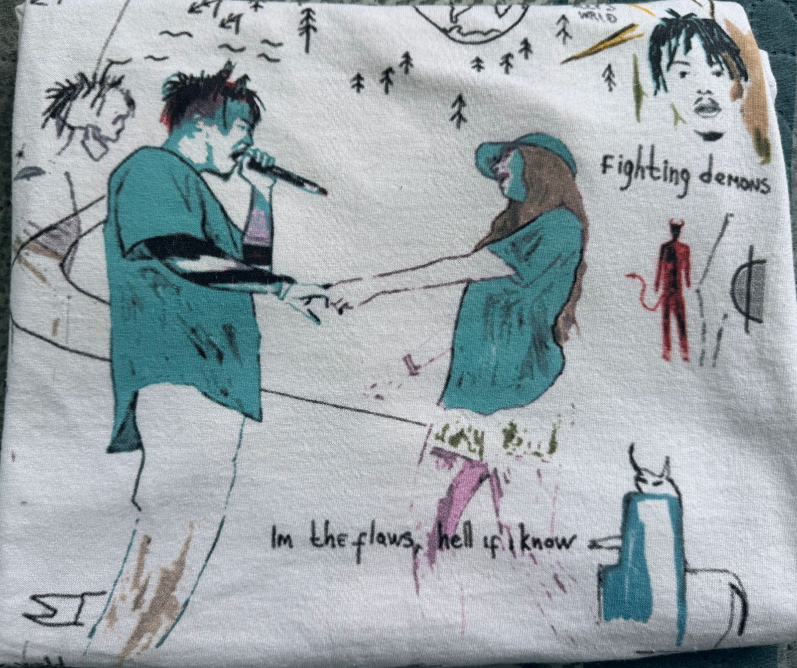 Juice Wrld Revenge Fight Demons Long Sleeve