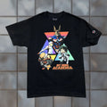 Champion Men S T Shirt My Hero Academia Graphic Black 100 Cotton Crew Neck Short Sleeve M B