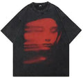 Chi Vintage Matrix Faces Design Graphic Tees