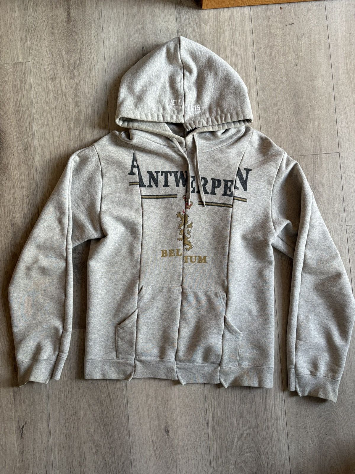 Vetements Antwerpen Reconstructed Hoodie T-Shirts, Sweatshirt | FlexRushtees.com