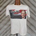 Hanes Vintage George W Bush Shirt Hanes M White Men S Medium T Shirt Funny Outdoor 2000s 90s Politic Hoodie, Sweatshirt