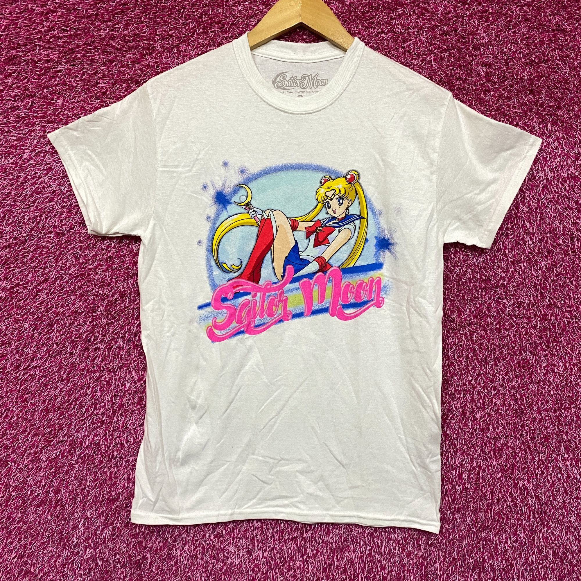 Other Sailor Moon Usagi Tsukino Airbrush Style Anime T Shirt Small Hoodie, Sweatshirt | FlexRushtees.com