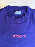 Vetements Logo Shirt Hoodie, Sweatshirt | FlexRushtees.com