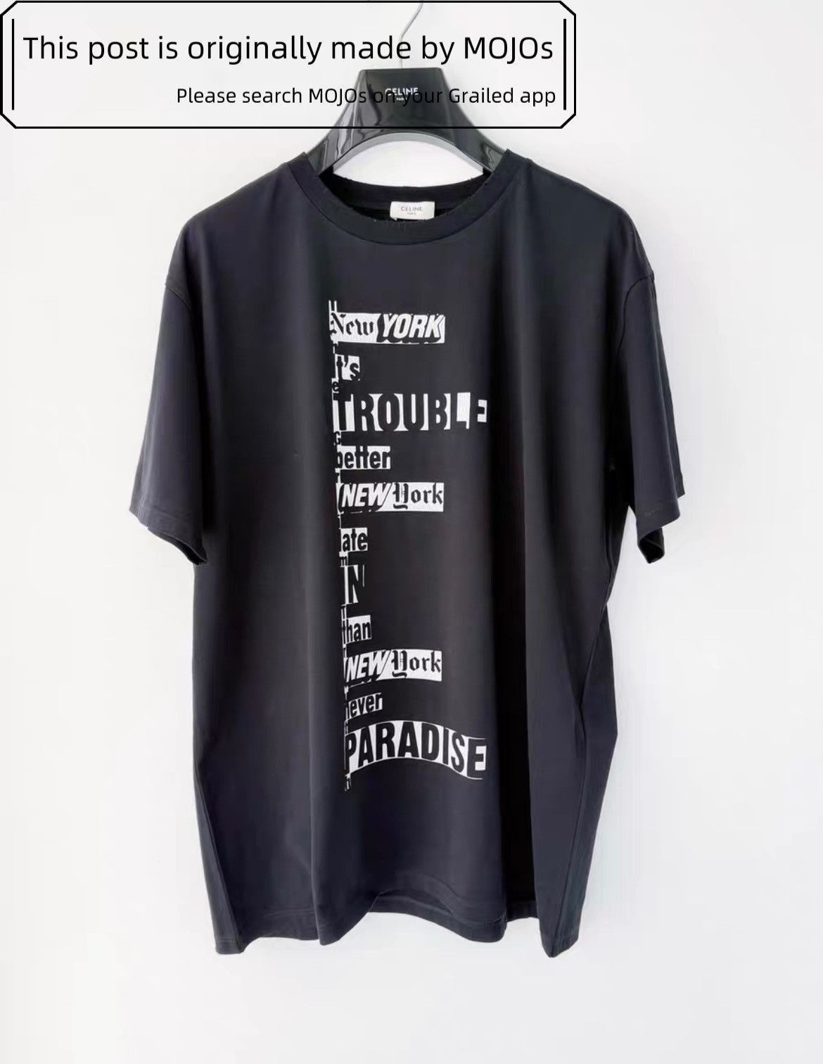 Celine 24ss New York Slogan Tee Hoodie, Sweatshirt | FlexRushtees.com