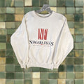 Vintage Niagara Falls Canada Mens Small Petite Crew Neck Sweatshirt T-Shirts, Hoodie | FlexRushtees.com