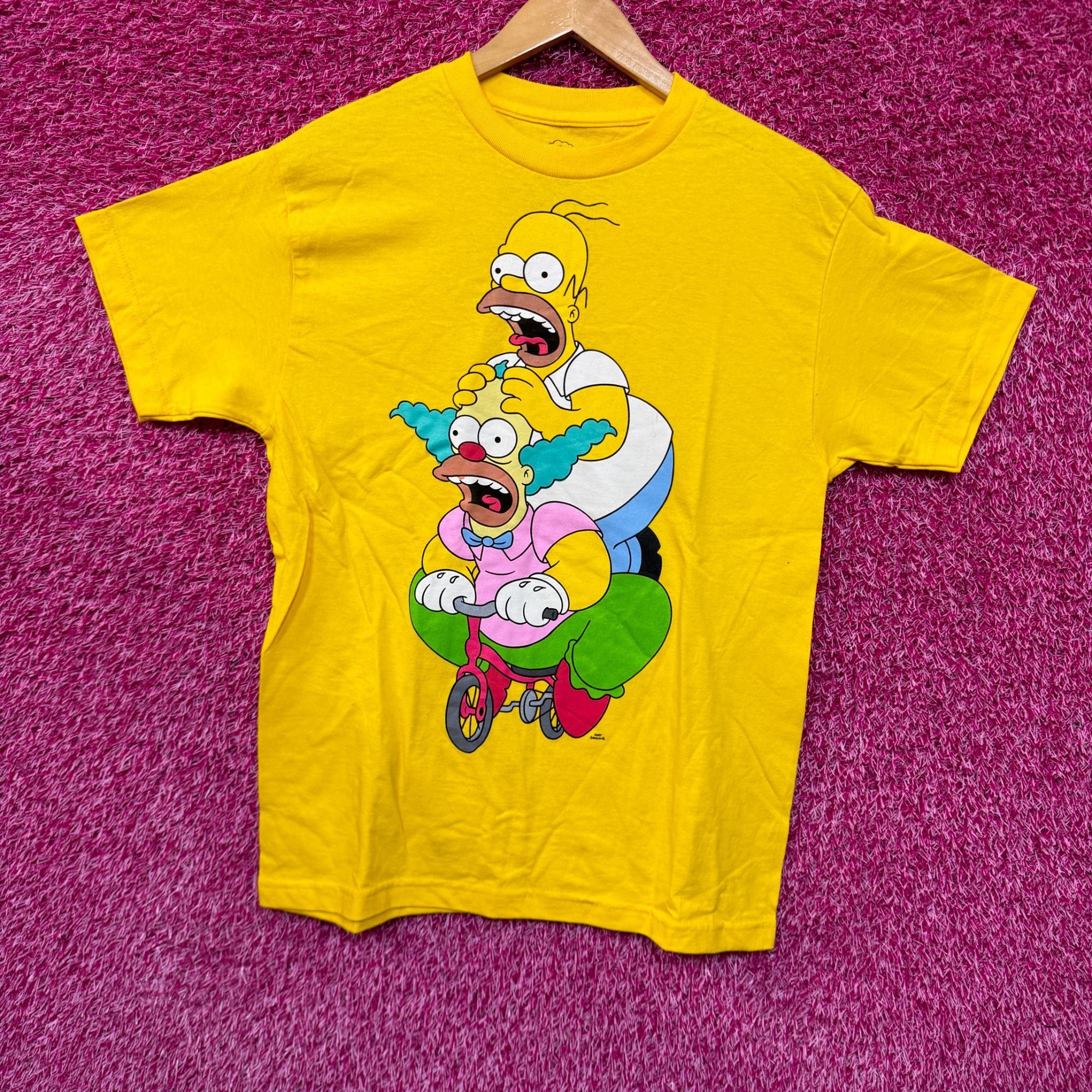 The Simpsons Homer Krusty The Klown Tricycle The Simpsons Cartoon Tee M Hoodie, Sweatshirt | FlexRushtees.com