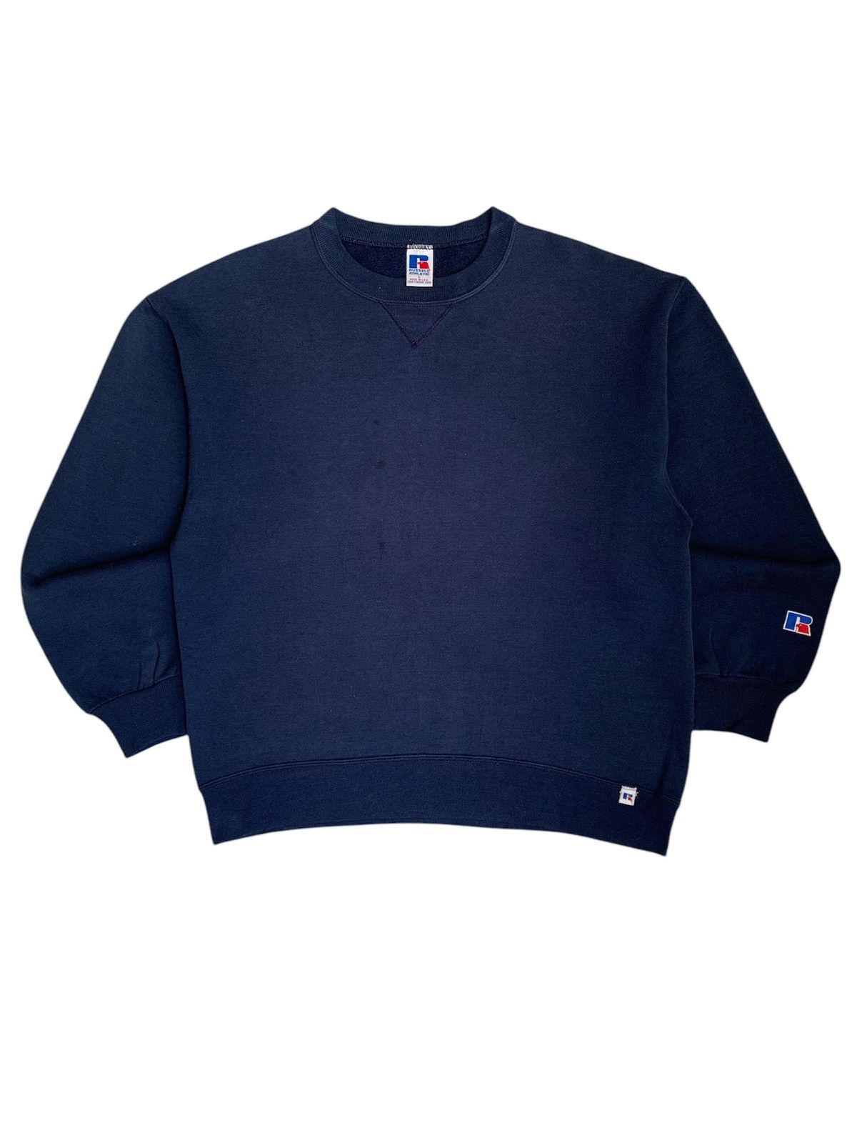 Russell Athletic Vintage 90s Russell Athletic Blank Sweatshirt Made In Usa