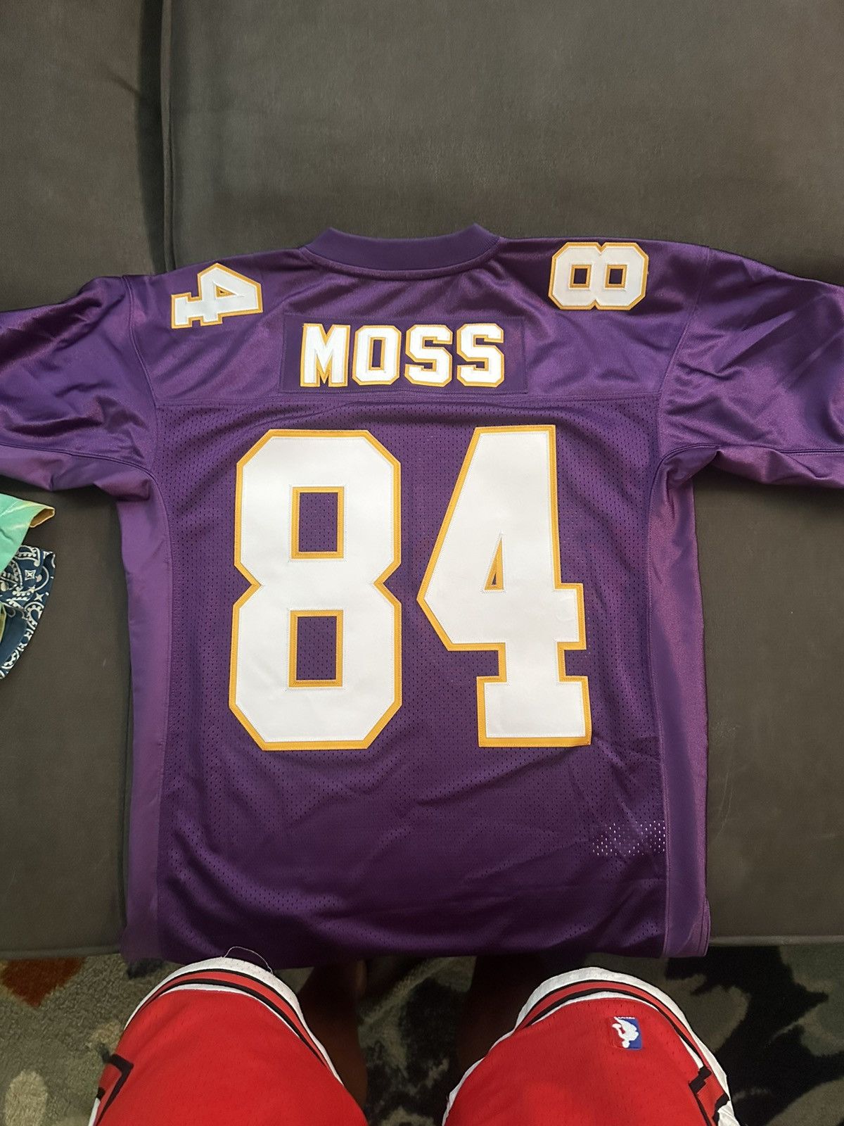 Ness Mitchell Ness Randy Moss Vikings Jersey
