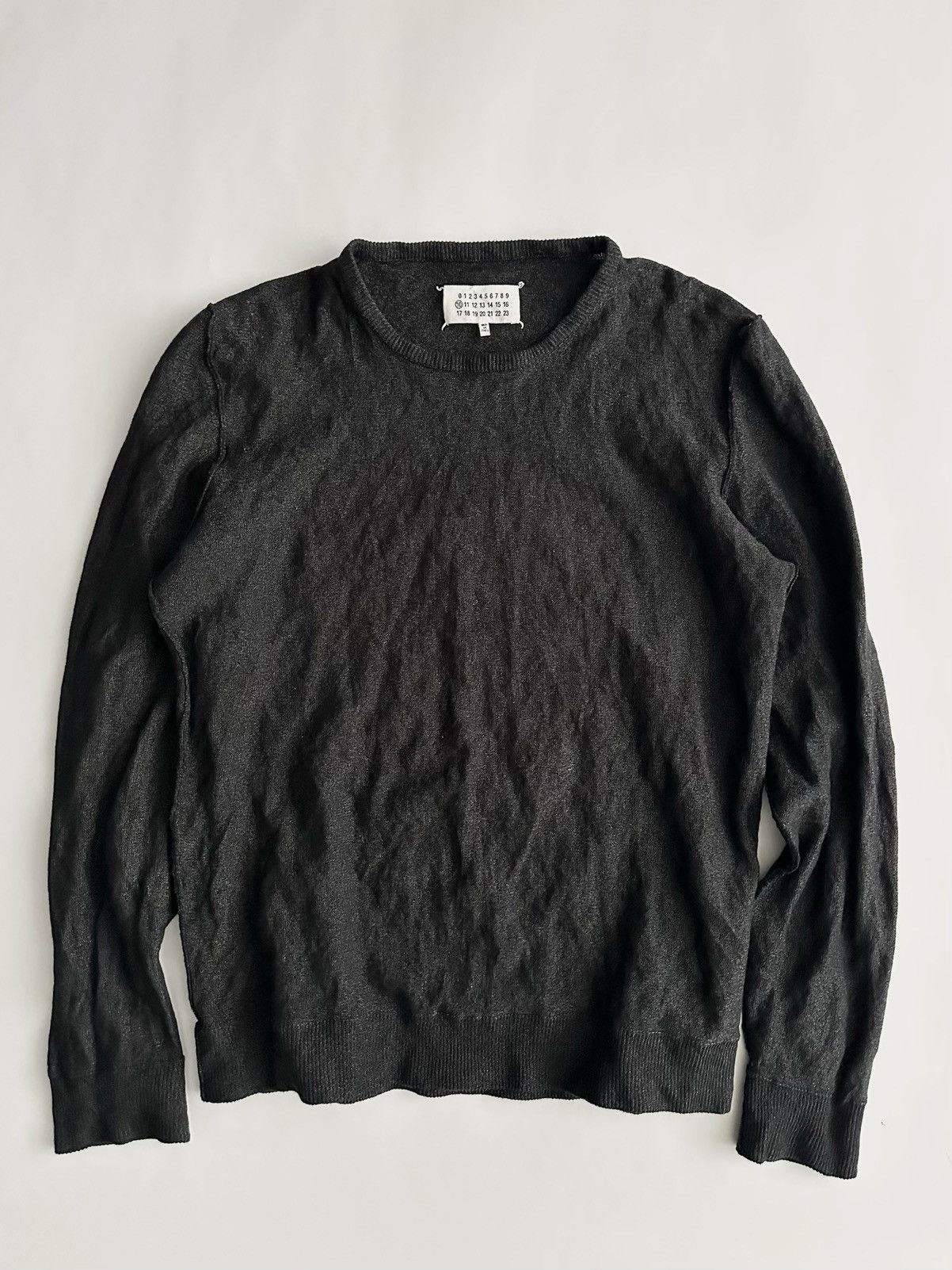 Margiela Maison Margiela Metal Blend Inside Out Sweater
