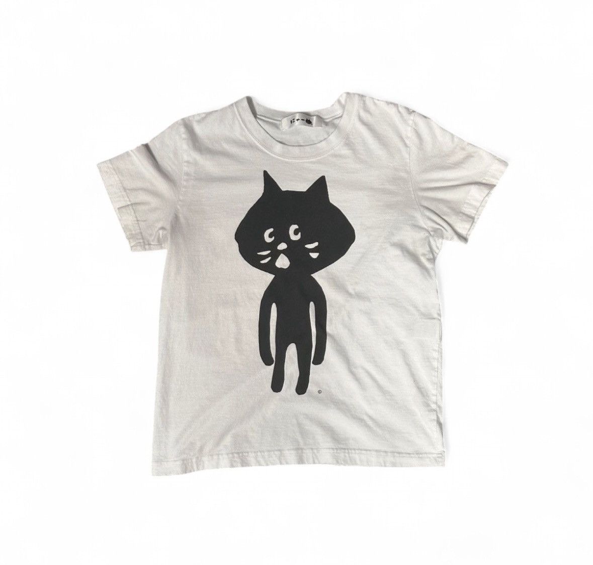 Issey Miyake White Ne Net Kitty Tee Hoodie, Sweatshirt | FlexRushtees.com