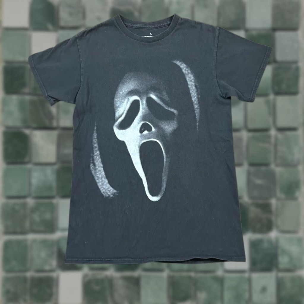 Vintage Scream Ghost Face T Shirt Mens Small Black Halloween Icons Of Horror Movies