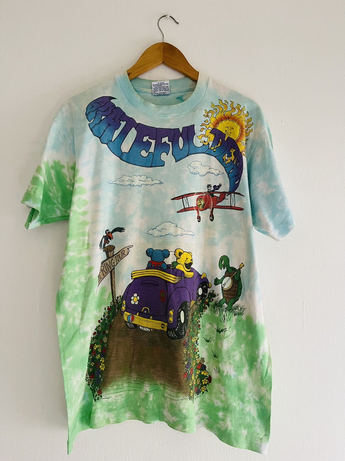 Vintage Gratefull Dead 1992 Spring Tour T Shirt Ov1 Hoodie, Sweatshirt | FlexRushtees.com