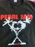 Band Tees Pearl Jam Alive Custom Hand Print Tee Hoodie, Sweatshirt | FlexRushtees.com