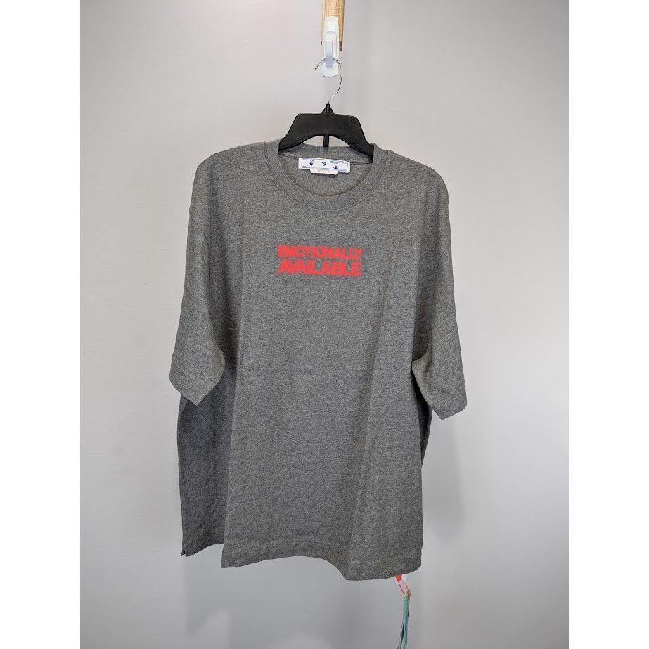 Off White O1rshd1 Q 2 Emotion Arrow Over Skate Shirt In Gray Hoodie, Sweatshirt | FlexRushtees.com