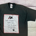 Vintage 1990s Wizard Of Oz Note To Dorthy Distressed T Shirt Hoodie, Sweatshirt | FlexRushtees.com
