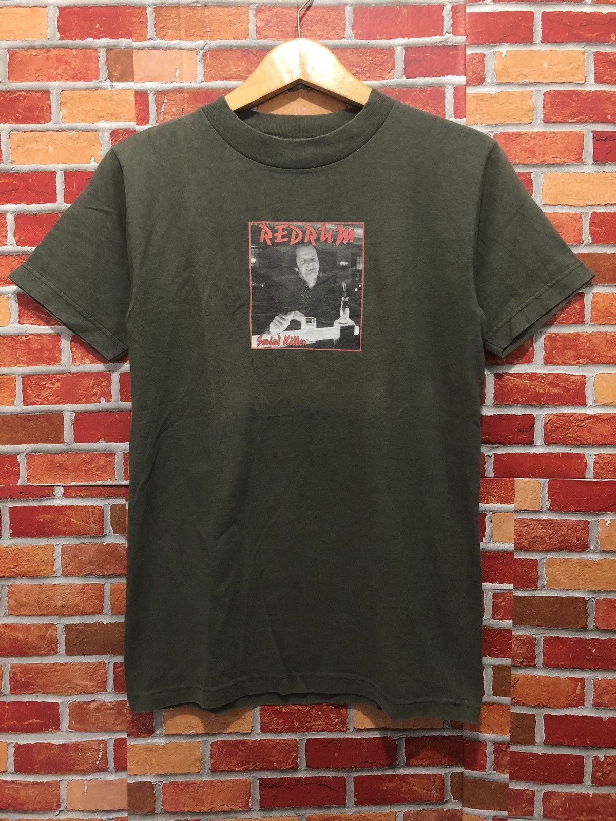 Vintage Serial Killer Redrum T Shirt The Shining