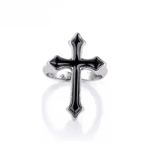 New Order Men Vintage Goth Black Sword Cross Open Rings T-Shirts, Hoodie, Sweatshirt | AU16VibeMintTees.com