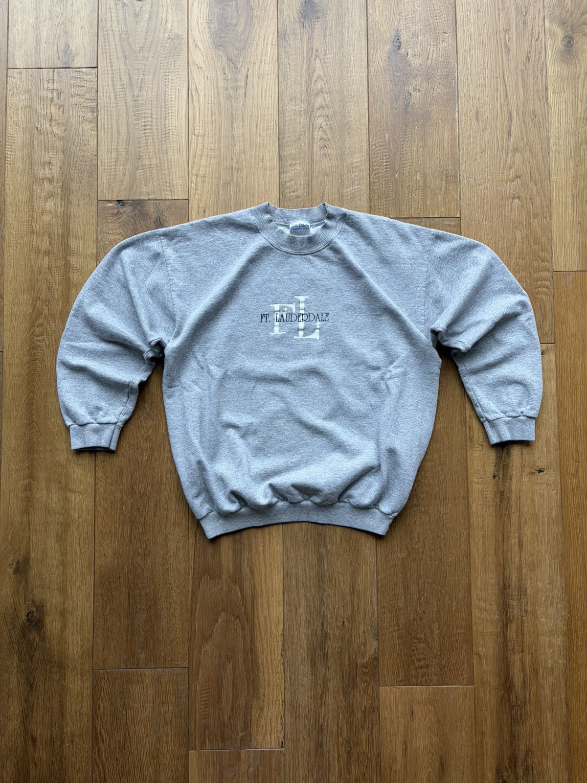 Vintage Ft Lauderdale Florida Crewneck Sweatshirt T-Shirts, Hoodie | FlexRushtees.com