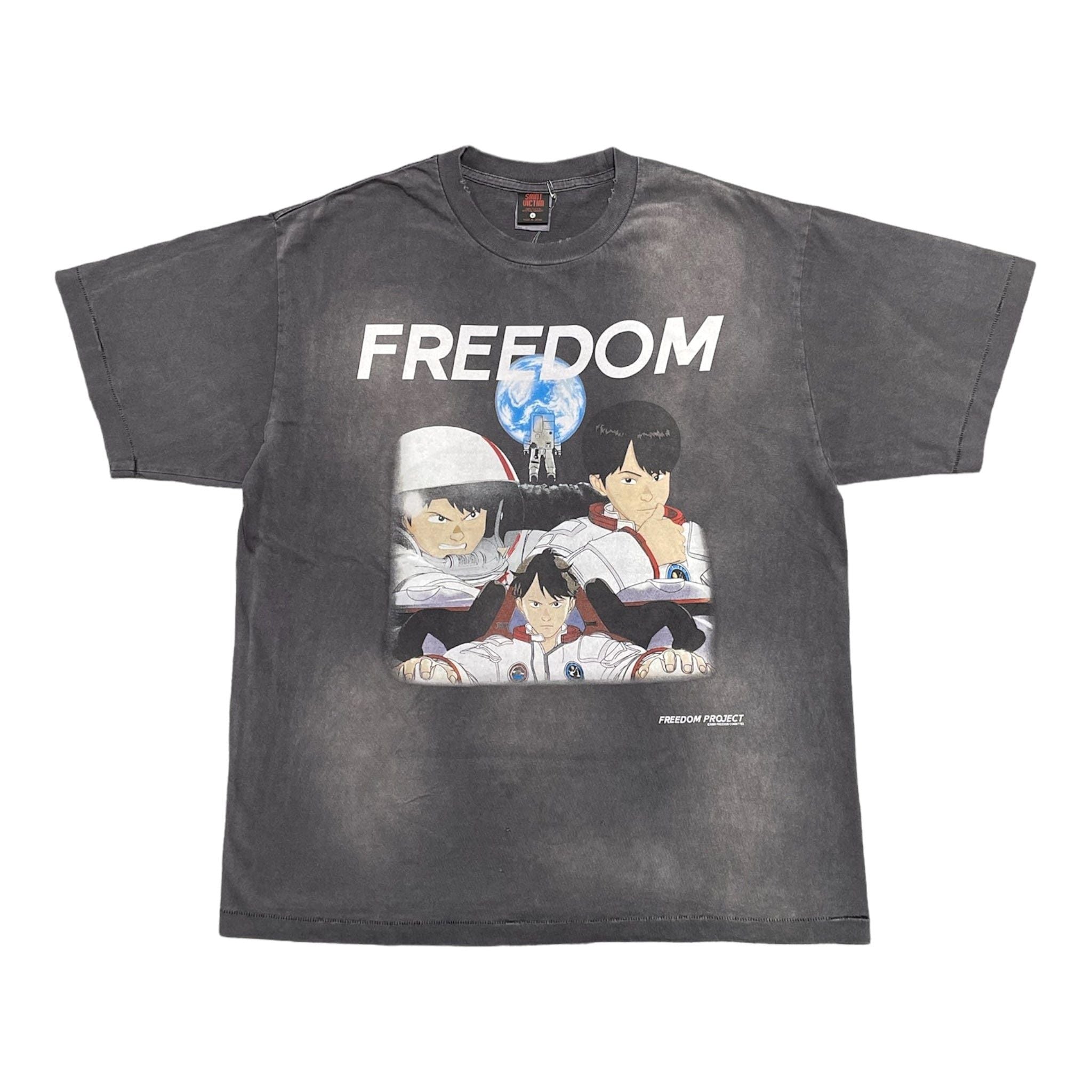 Saint Michael Freedom Short Sleeve Tee Shirt Black Hoodie, Sweatshirt | FlexRushtees.com