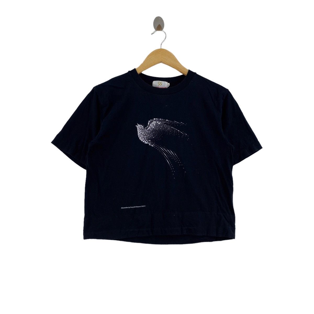 Vintage 1999 Tomoyuki Hasumi Illustration Tee Shirt Top Hoodie, Sweatshirt | FlexRushtees.com