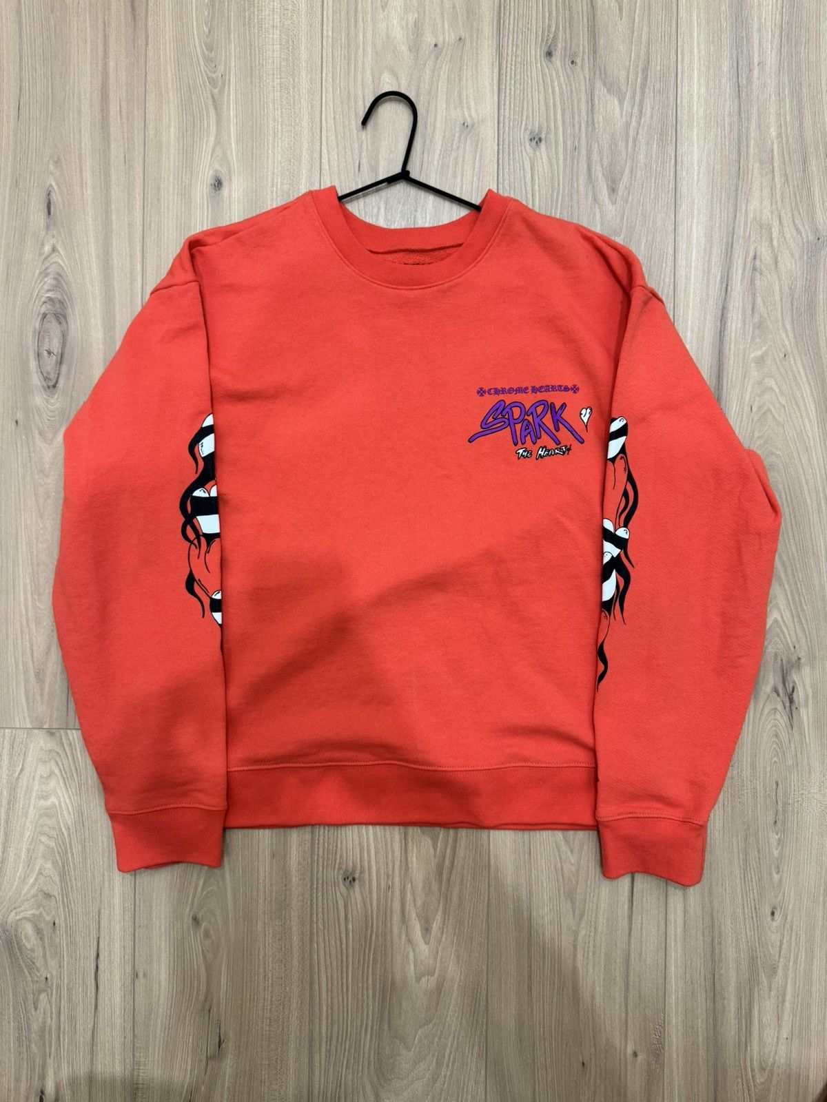 Chrome Hearts Metty Boy Sadistic Heart Crewneck