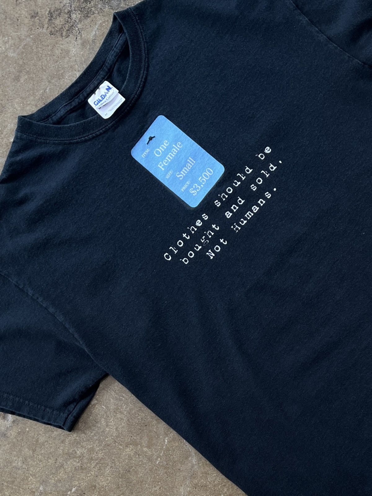 Vintage Sex Trafficking One Female Clothes Tee Medium Hoodie, Sweatshirt | FlexRushtees.com