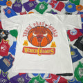 Vintage Vtg 1993 Nba Chicago Bulls Three Peat Men S Sz Large T Shirt Hoodie, Sweatshirt | FlexRushtees.com