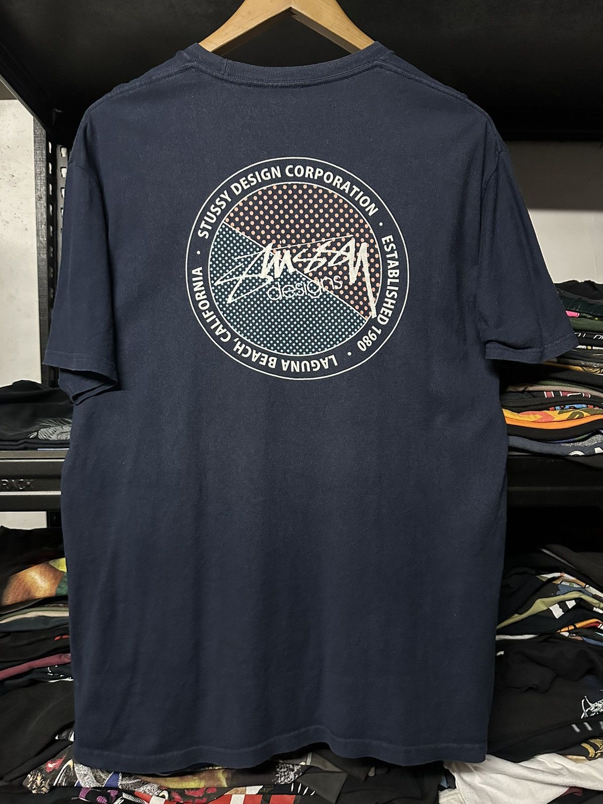 Stussy Designs Laguna Beach Faded Tee