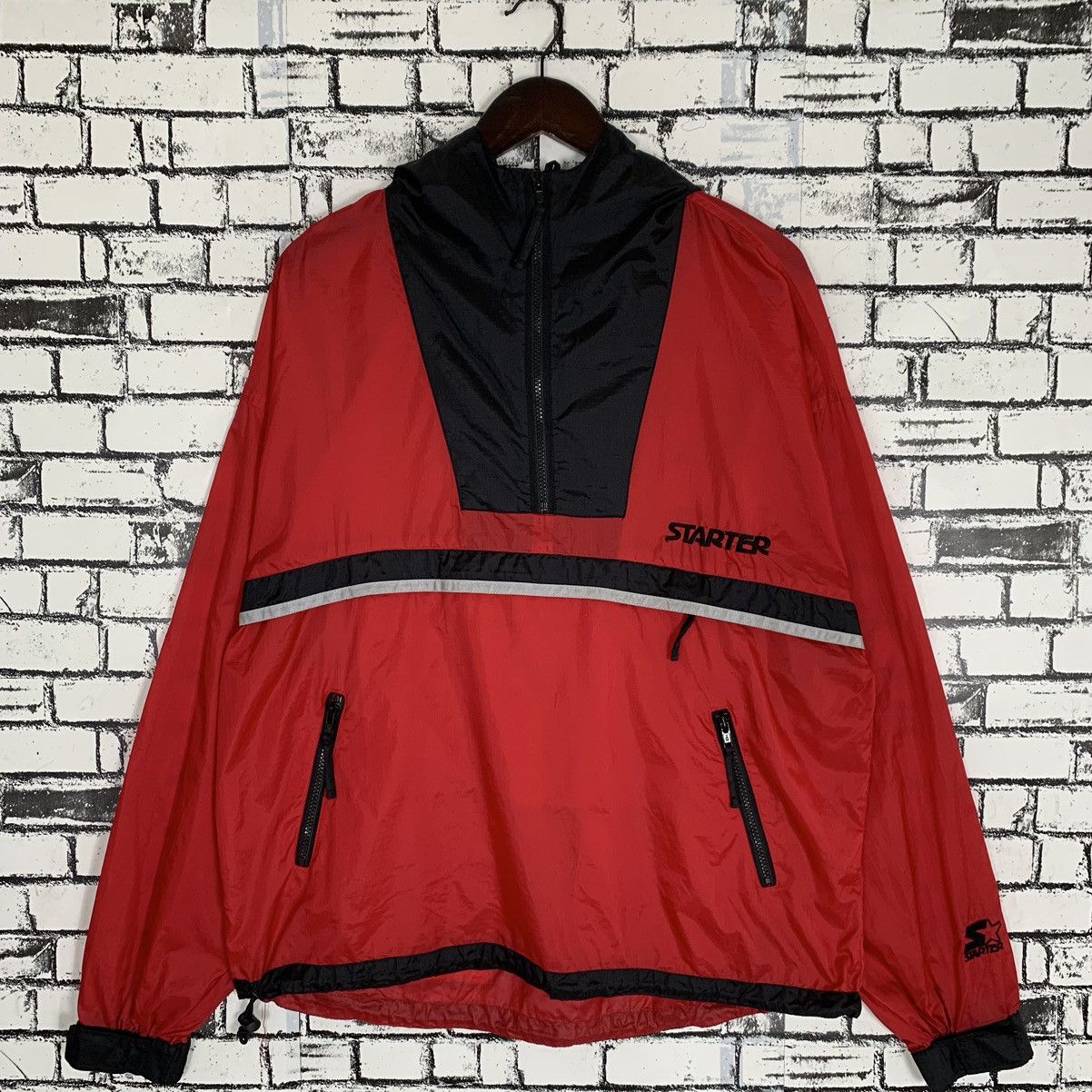 Vintage Starter Hoodie Starter Windbreaker