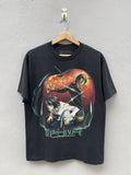 Japanese Brand Vintage Rare Anime Death Note Kira L Overprint Graphic