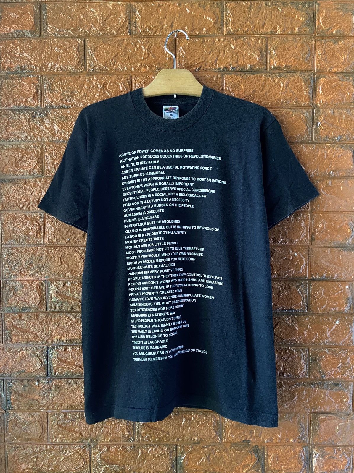 Vintage Jenny Holzer Truisms Frank Ocean T Shirt