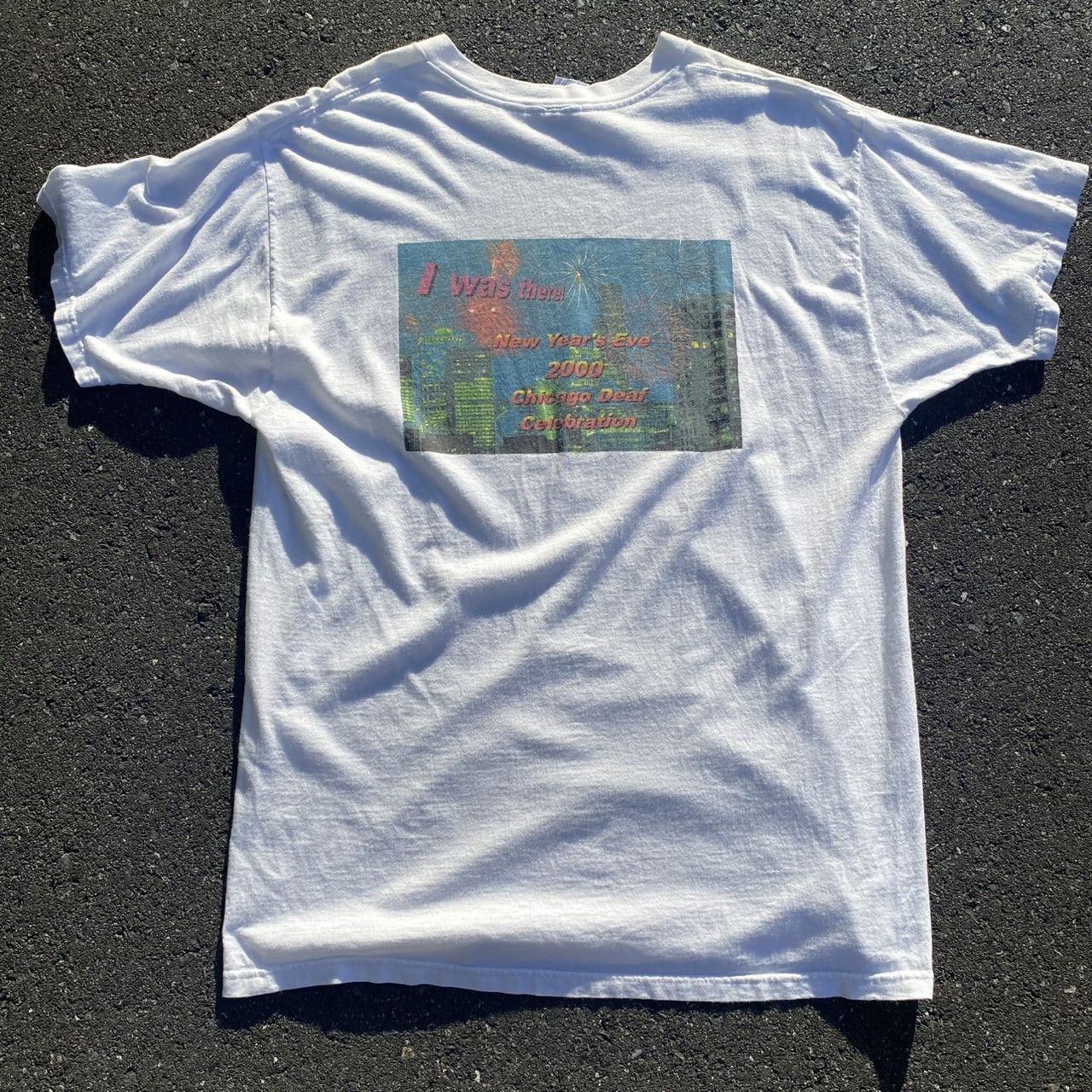 Fruit Of The Loom 00 S Y2k Art Tee Back Print Vintage Hoodie, Sweatshirt | FlexRushtees.com