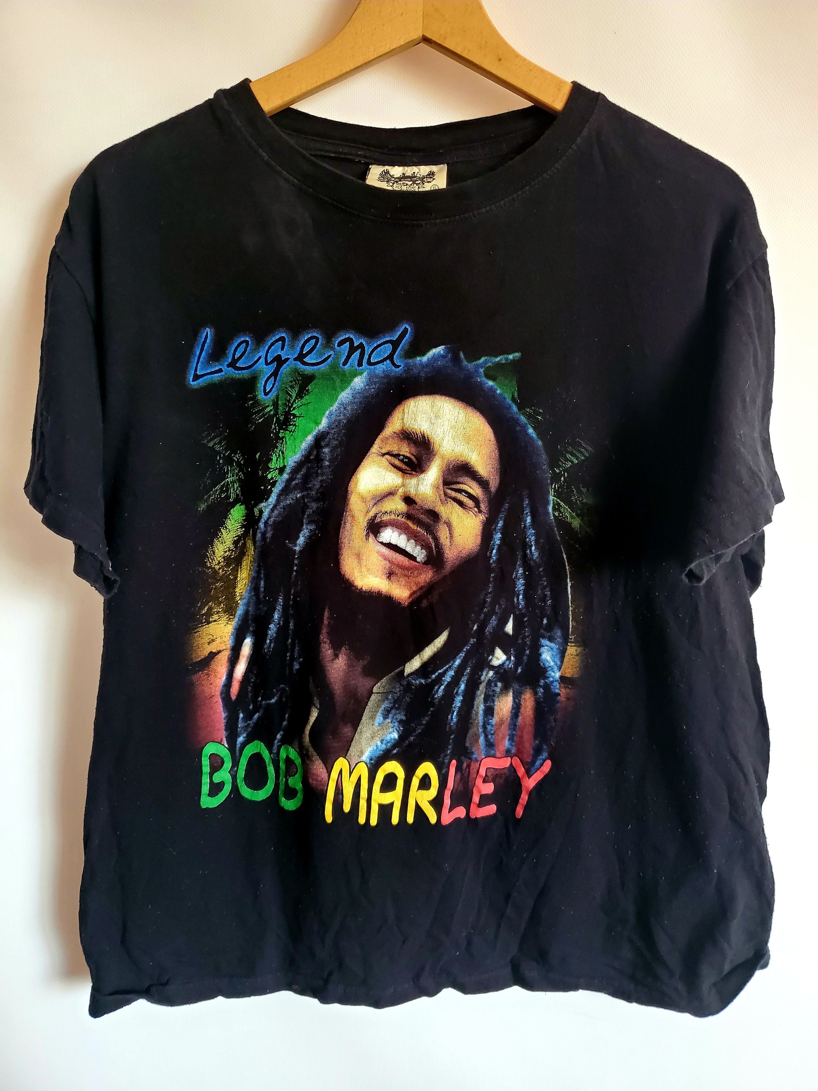 Vintage Vintag Legend Bob Marley Black Authentic Phat Doc T Shirt Hoodie, Sweatshirt | FlexRushtees.com