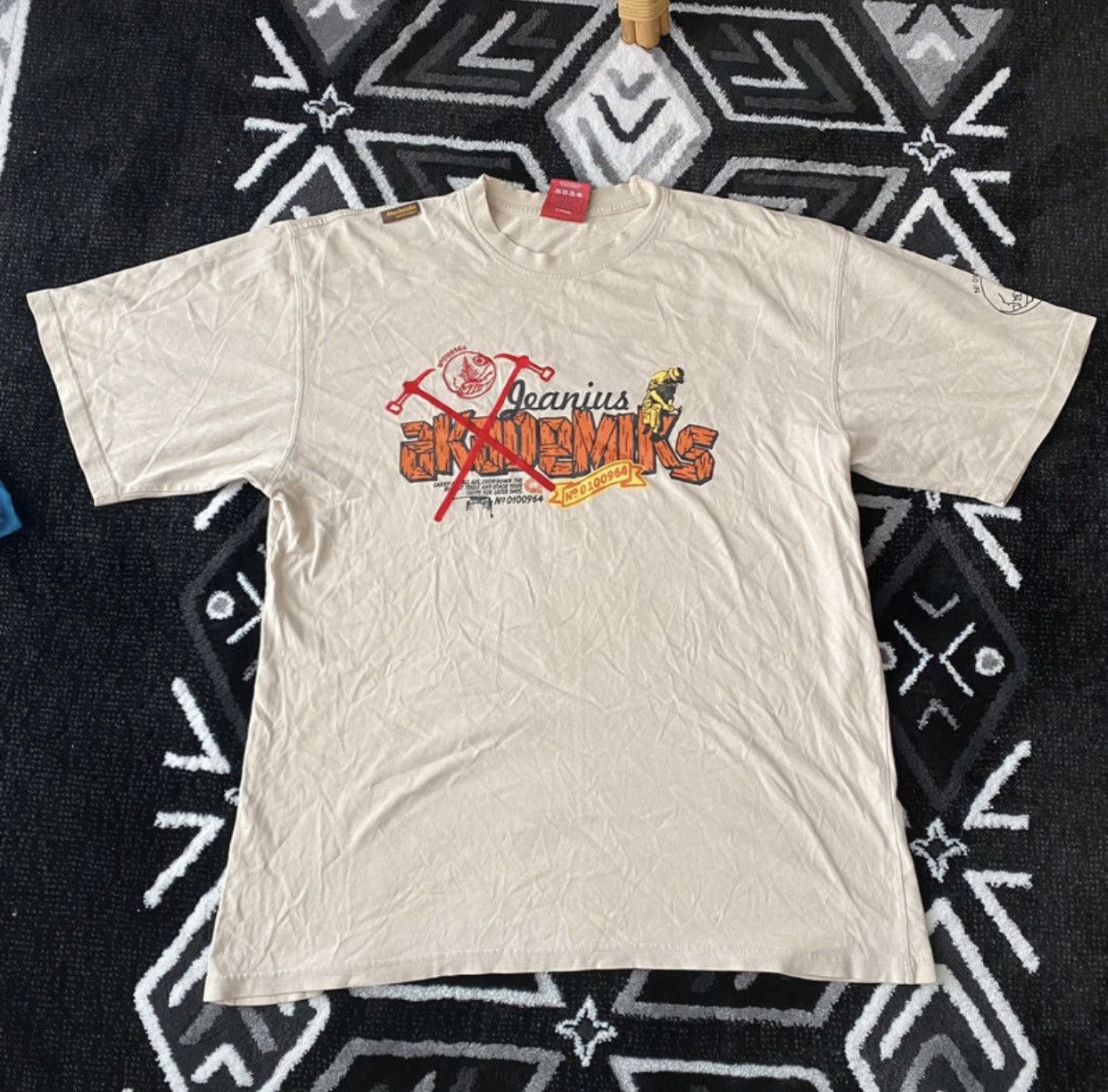 Japanese Brand Akademiks Grail Japan Y2k 90s Tee Hoodie, Sweatshirt | FlexRushtees.com