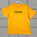 Port Company Vintage Cheerios Cereal Shirt Mens Xl Yellow Graphic Tee Junk Food Breakfast Y2k Hoodie, Sweatshirt