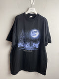 Vintage Moon Wolf Printed T Shirt Tee Avant Garde Opium Hoodie, Sweatshirt | FlexRushtees.com