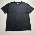 Vintage 90s Fruit Of The Loom Shirt Xl Sun Faded Black Blank Hoodie, Sweatshirt | FlexRushtees.com
