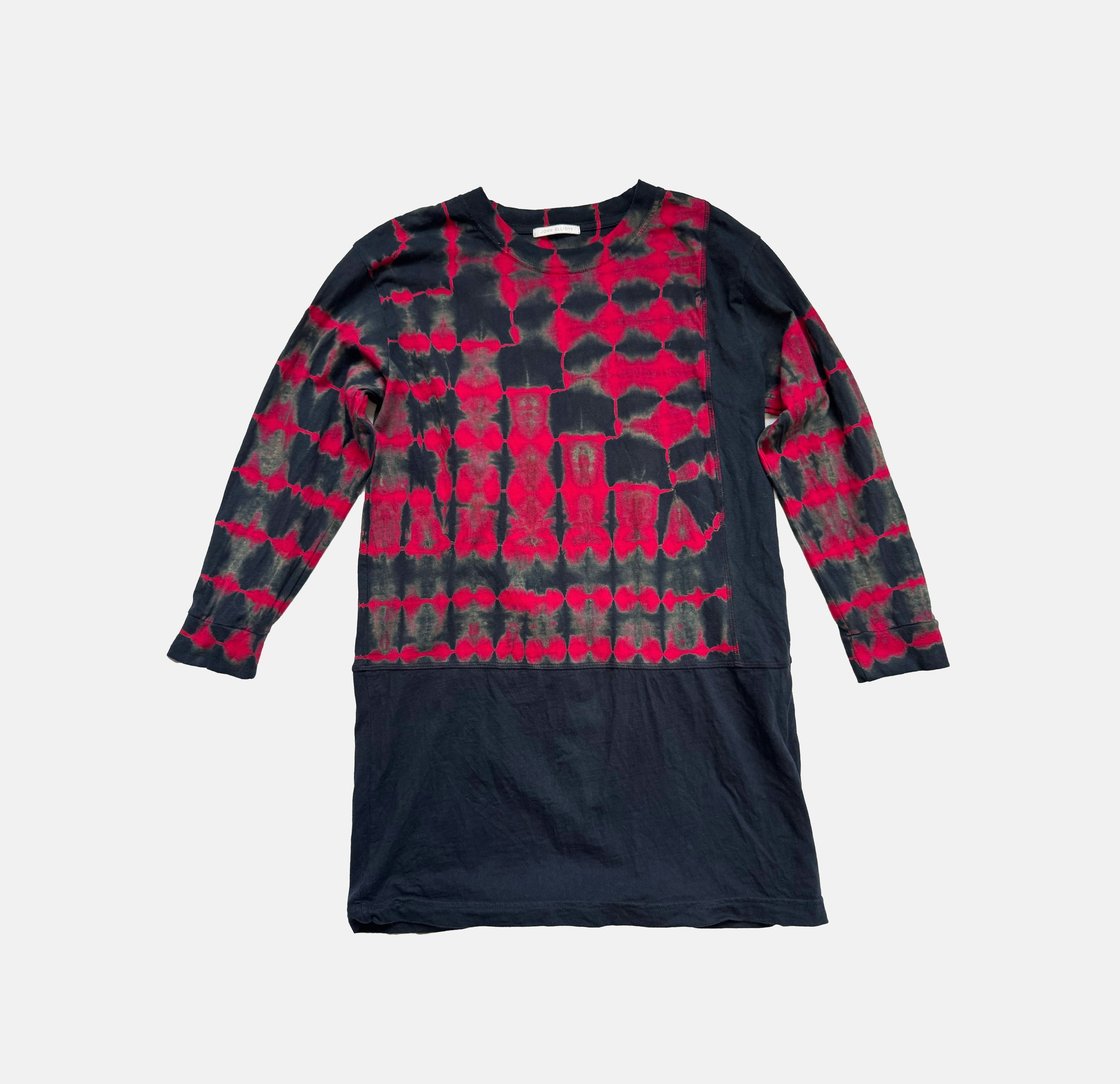 Elliott John Elliott Mars Dye Elongated T Shirt Sample Medium Hoodie, Sweatshirt | FlexRushtees.com