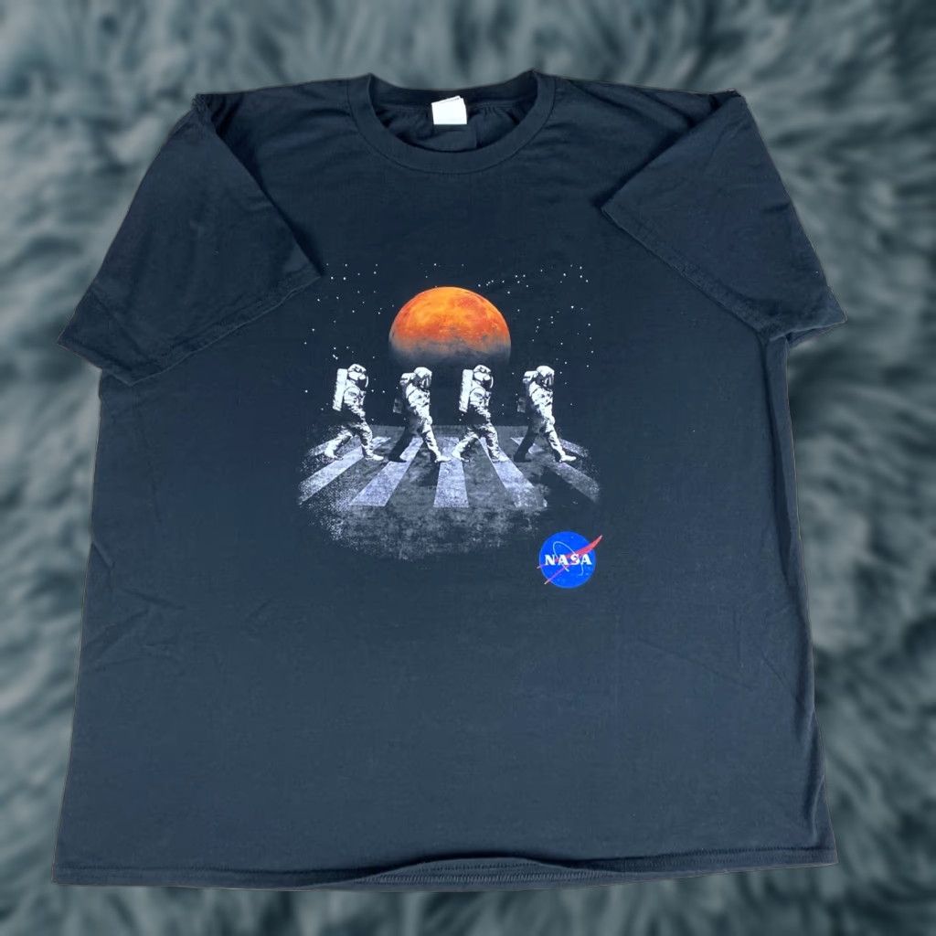Nasa Depot T Shirt Astronauts Men 2xl Black Space Tee