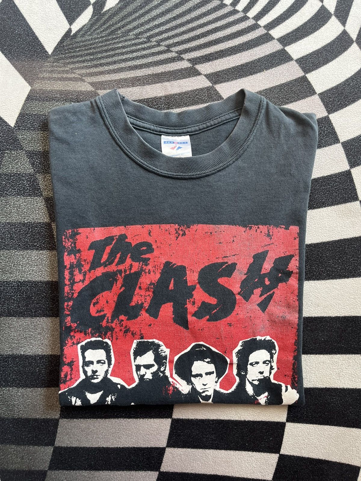 Band Tees Vintage The Clash 00 S Band Tshirt Hoodie, Sweatshirt | FlexRushtees.com