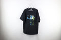 Vintage 90s Rusk Artist Short Sleeve T Shirt Black Cotton Hoodie, Sweatshirt | FlexRushtees.com