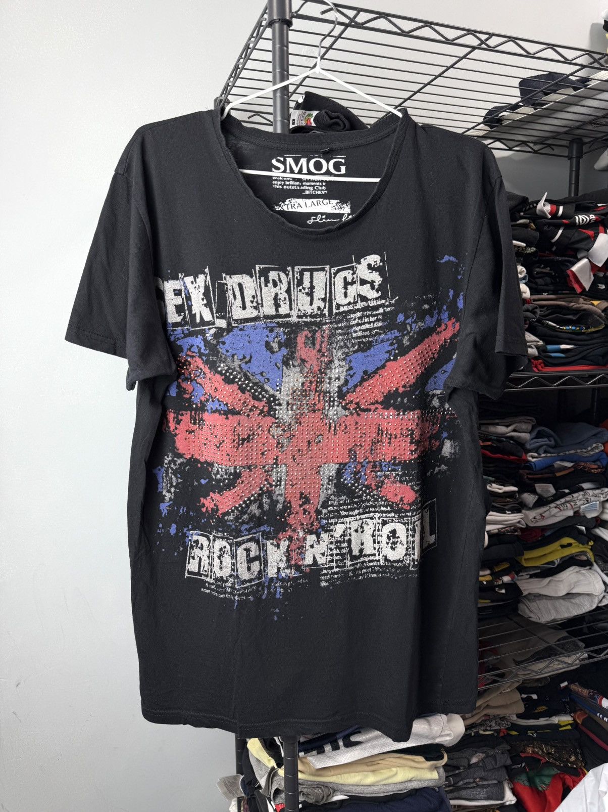 Band Tees Vintage Sex Pistols Style Ex Drugs Rock N Roll T Shirt Hoodie, Sweatshirt | FlexRushtees.com