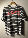 Zebra Aop Vintage Zztop Tee 96 Screen Stars Xl
