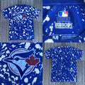 Custom Bleached Mlb Genuine Merchandise Toronto Blue Jays Baseball T Shirt Mens Size M Medium Hoodie, Sweatshirt