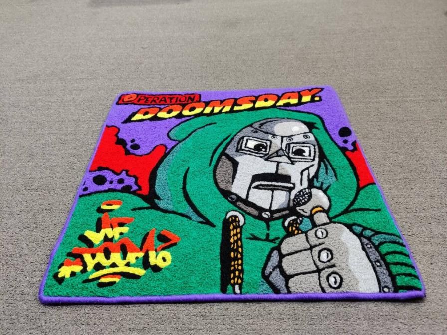 Other Mf Doom Doomsday Album Cover Wool Thread Carpet