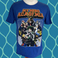 Vintage My Hero Academia Shirt Adult Large Black Graphic T Shirt 90s Concert Comics Mens